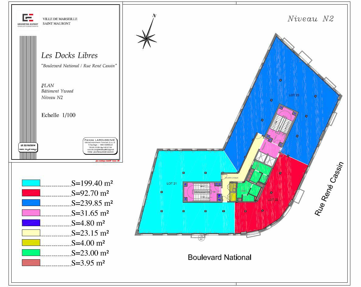 Bureau Marseille 2400m² Location bureau Marseille Bouches-du-Rhône OLBUR2203165 9